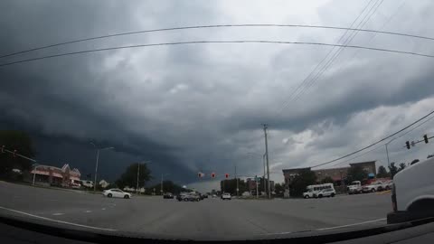 Us Massive Shelf Cloud Caught On Time Lapse Video Over Orland Park