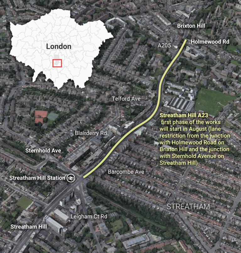 £9.5 million upgrade begins on 'dangerous' London road