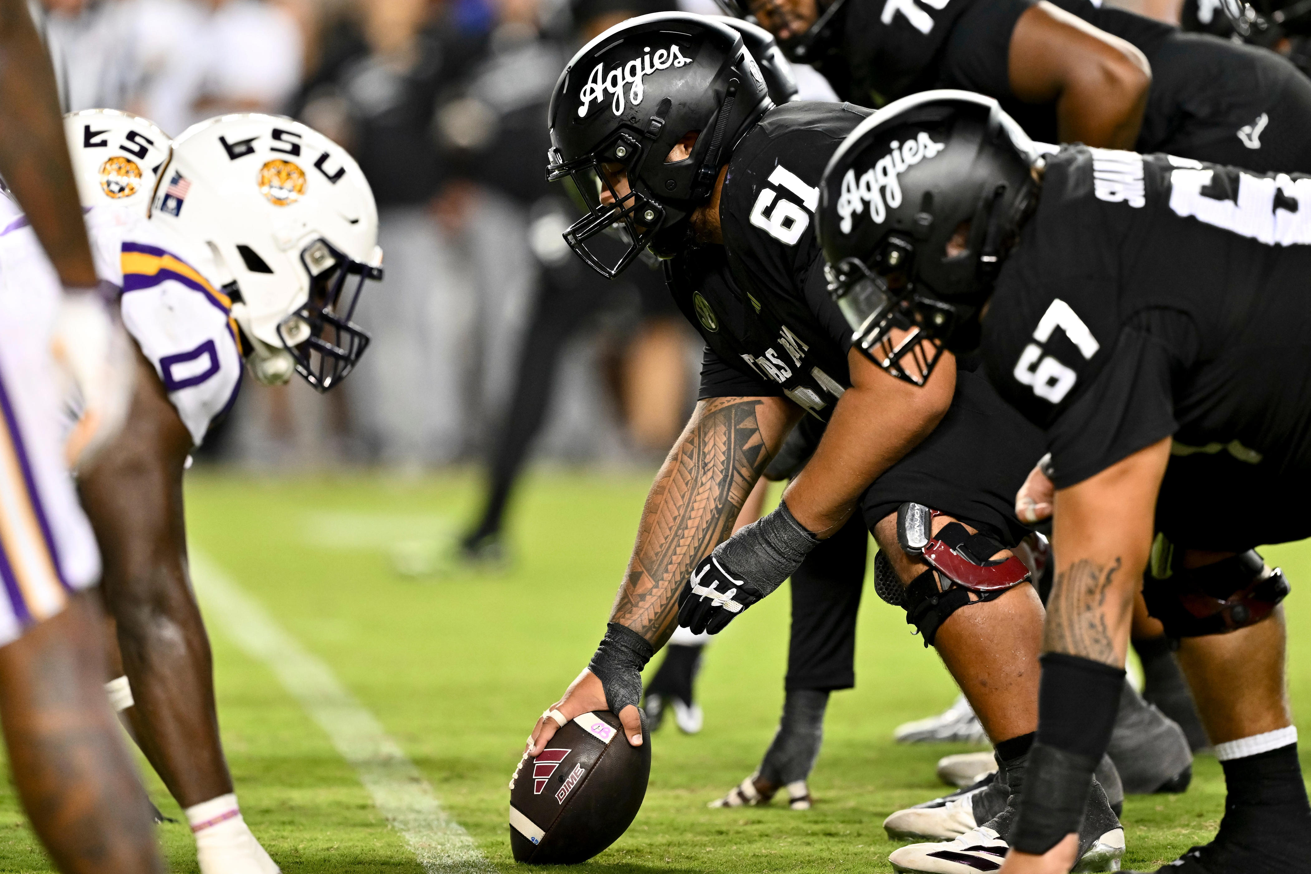 Previewing the 2025 season for Texas A&M OL Kolinu'u Faaiu with his ...