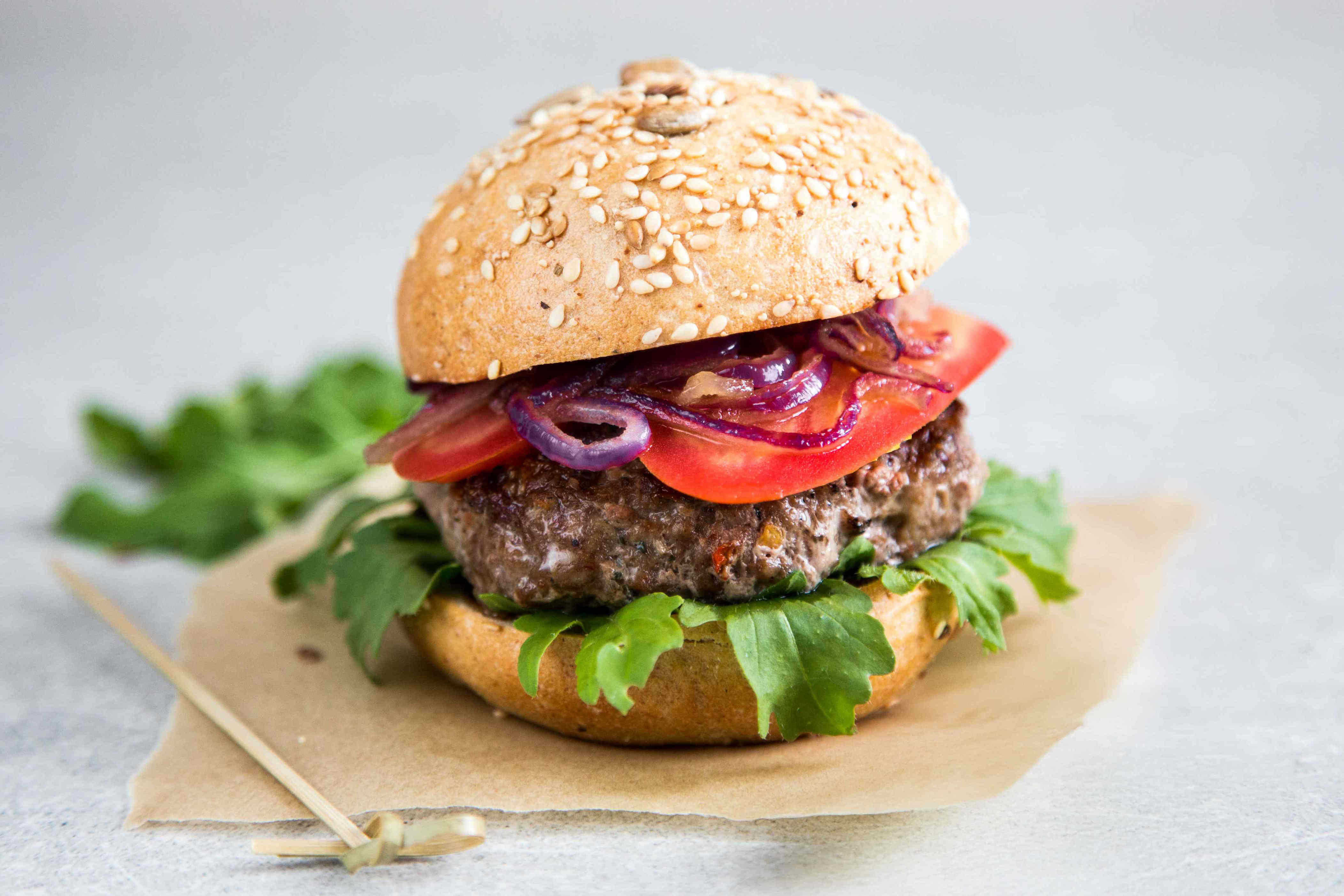 The surprising protein experts recommend for a healthier burger night