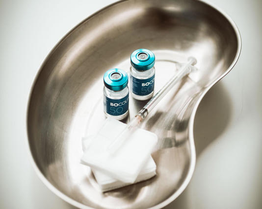 UKHSA warned people seeking cosmetic injections to ensure a qualified person is carrying out the procedure and that they are using a licensed product. Photograph: Phanie/Sipa Press/Alamy