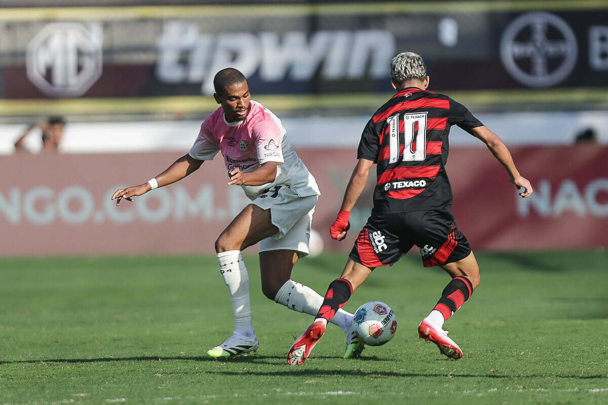 Flamengo sub-20 atropela o Leverkusen em amistoso na Gávea