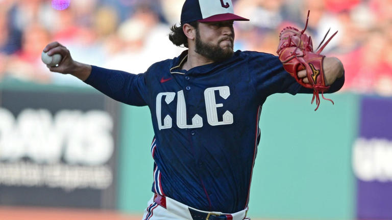 Slade Cecconi has career night in Guardians’ 8-6 win over Athletics