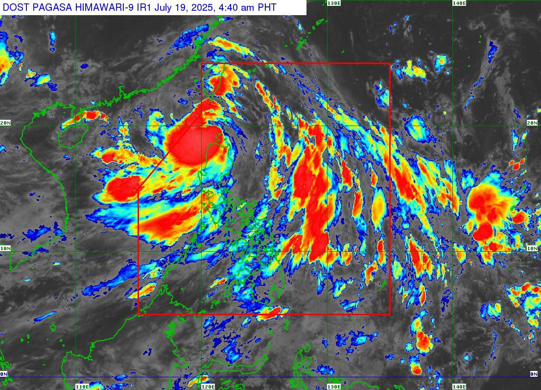 Signal No 2 up over 5 areas as Crising moves toward PAR exit Signal No 2 up over 5 areas as Crising moves toward PAR exit