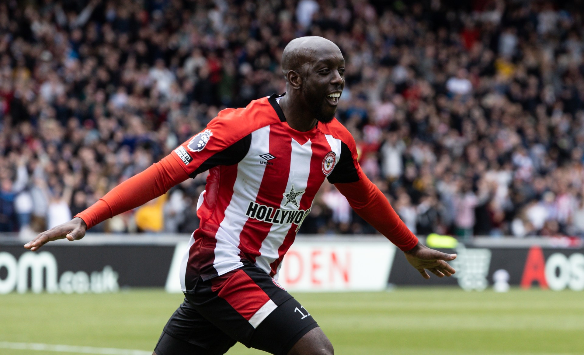 Yoane Wissa is keen to leave Brentford this summer (Picture:Getty Images)