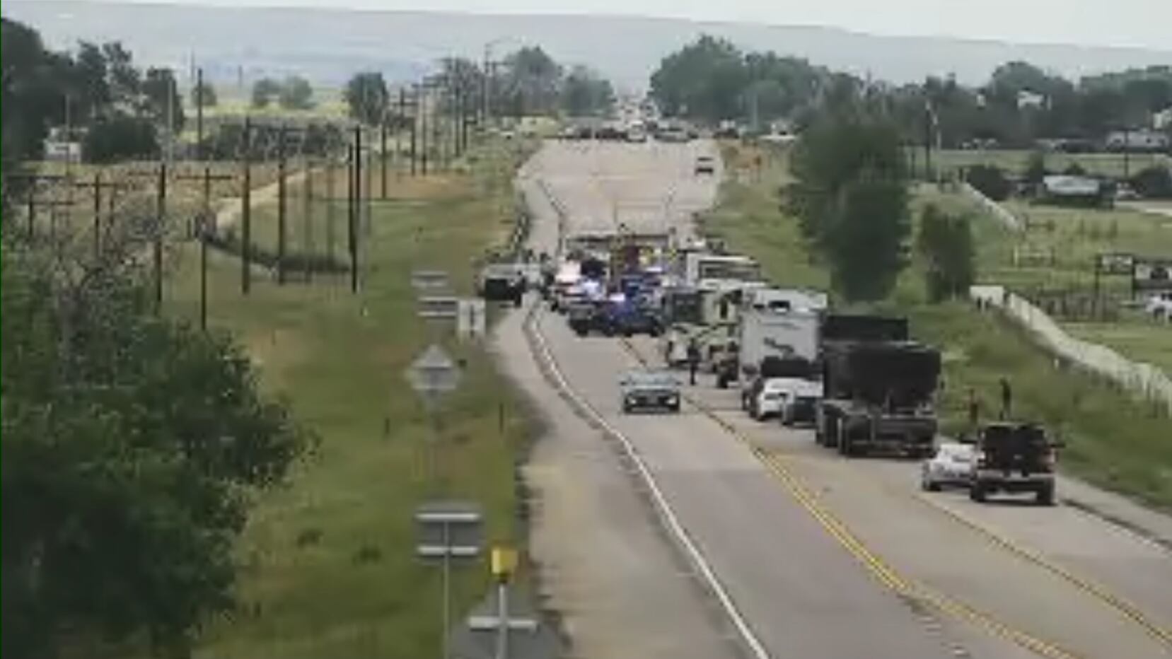 1 dead after multi-vehicle crash on US-24 east of Colorado Springs