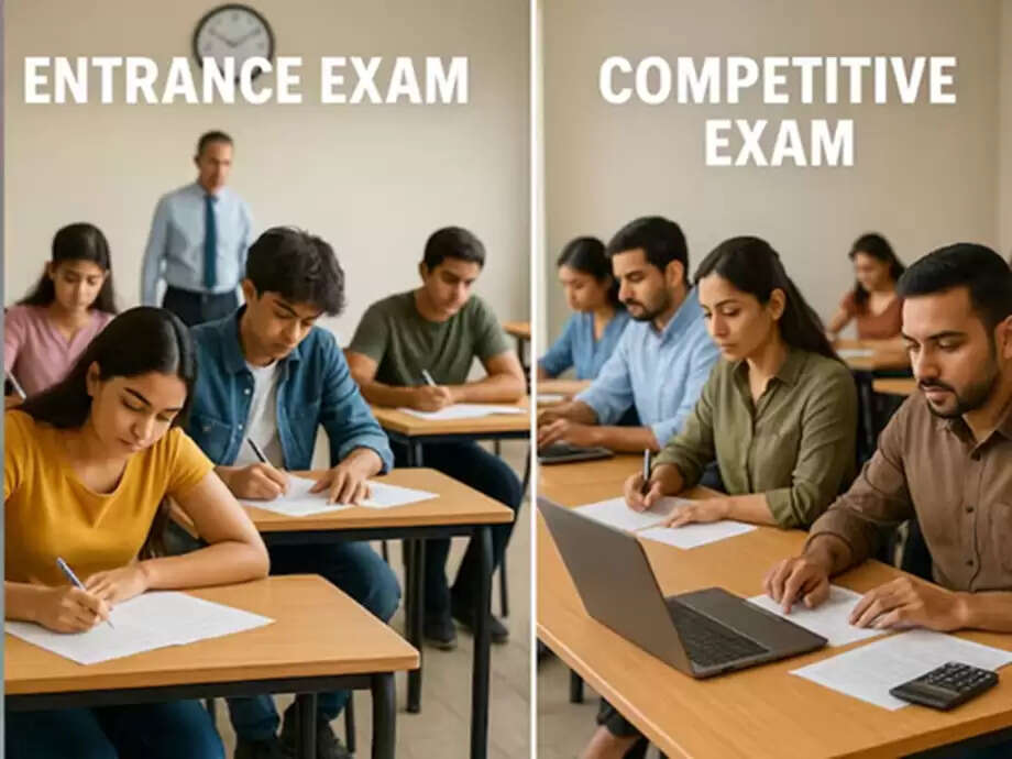 Exams in India: What is the difference between entrance exam and ...
