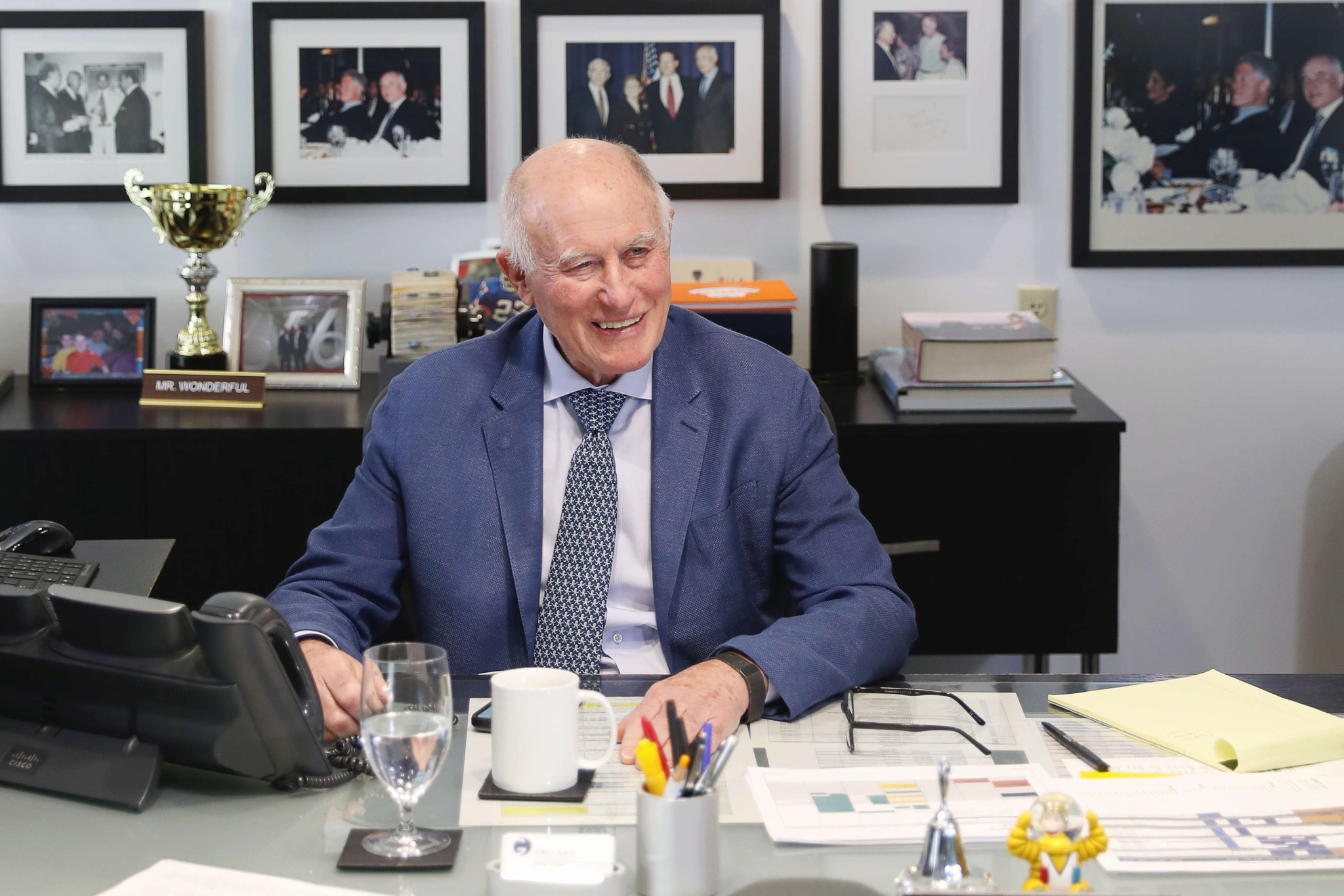 87yearold chairman’s secret to success is always being on time