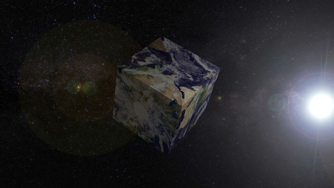 Exploring the implications of a cube-shaped Earth
