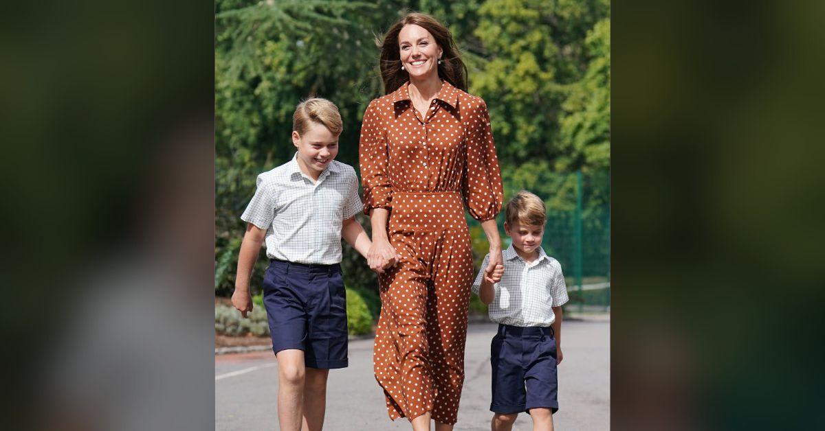 Prince Louis and George Crave Their Mom's Approval