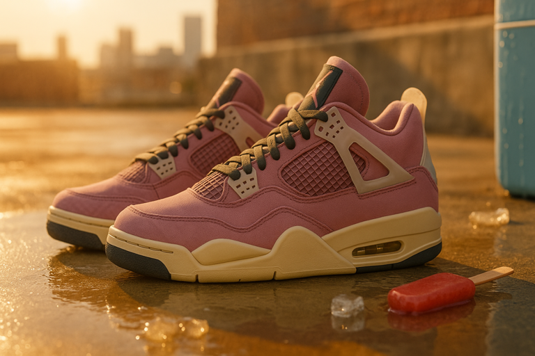 First Look At The Air Jordan 4 “Iced Carmine”