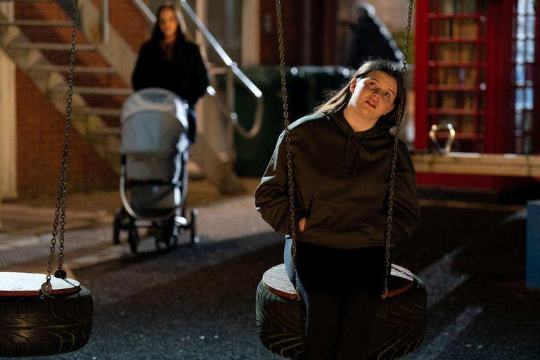 Lily Slater heads home (Picture: BBC)