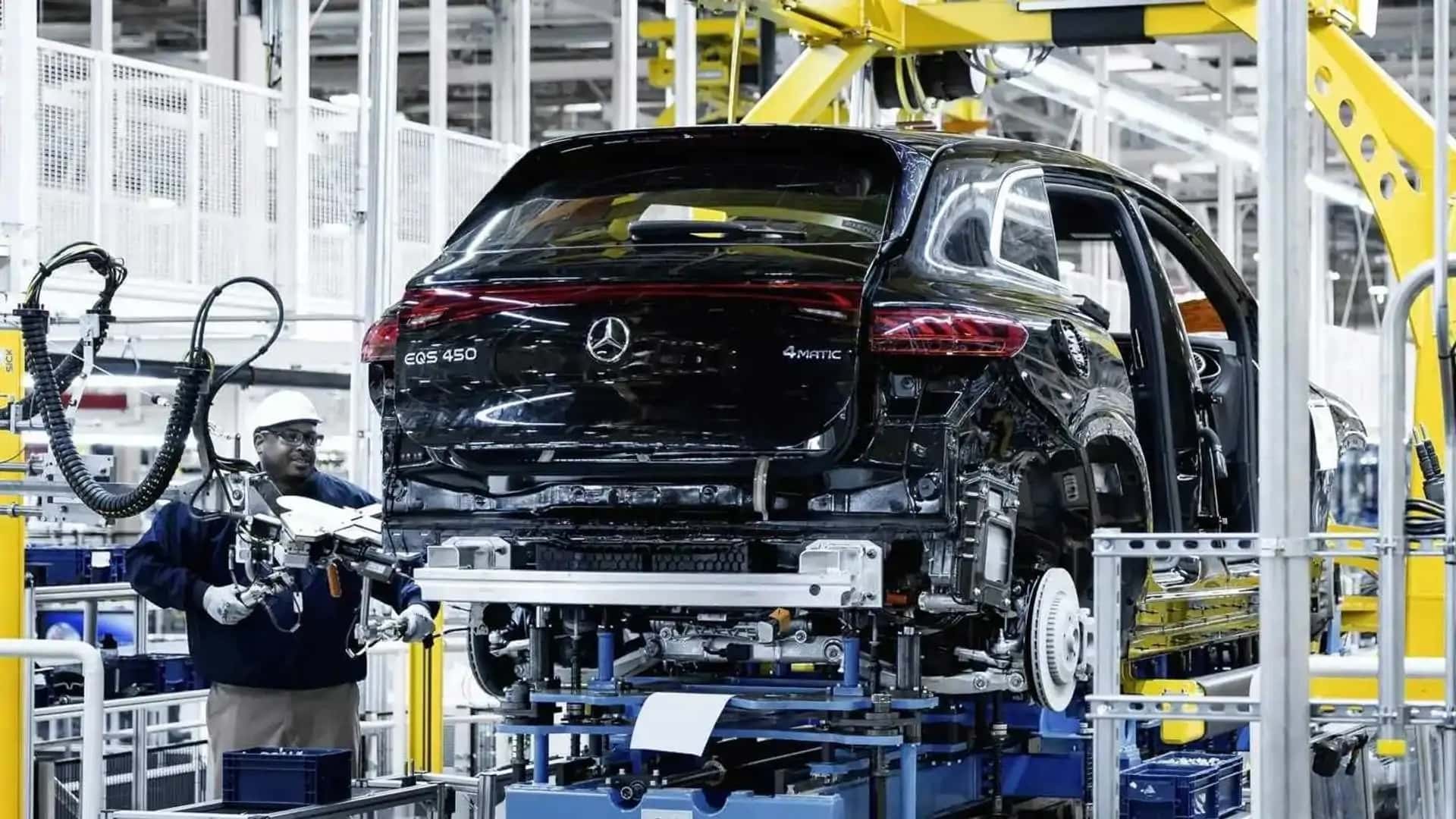 Mercedes Will Pause EQ Production For America Right As The EV Tax Credits End