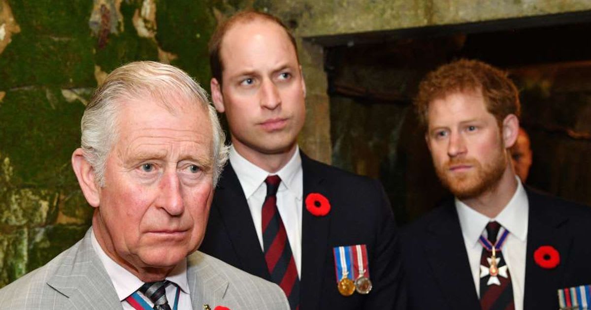 King Charles Excludes William in 'Peace Talks' with Harry, Expert Claims