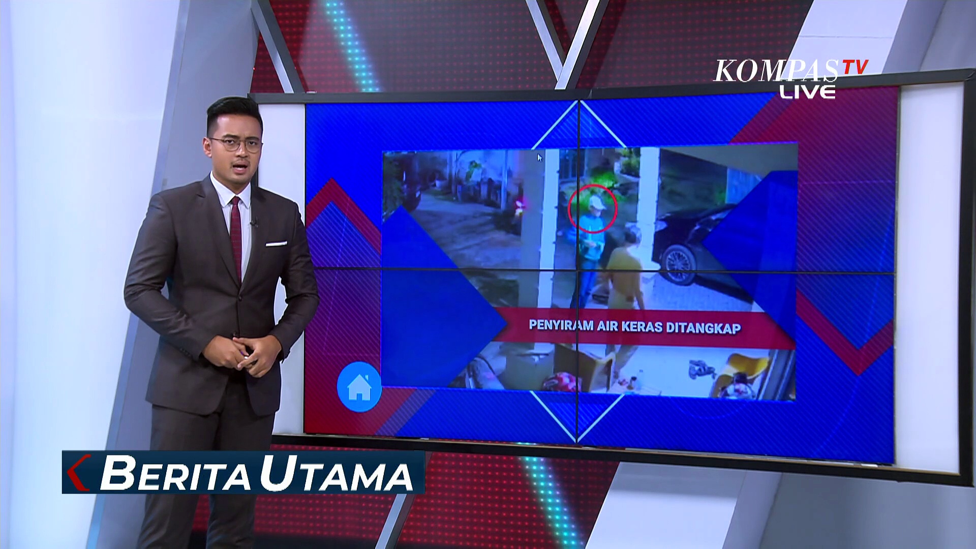 Pria Disiram Cairan Diduga Air Keras di Cengkareng, Wajah Pelaku Terekam CCTV