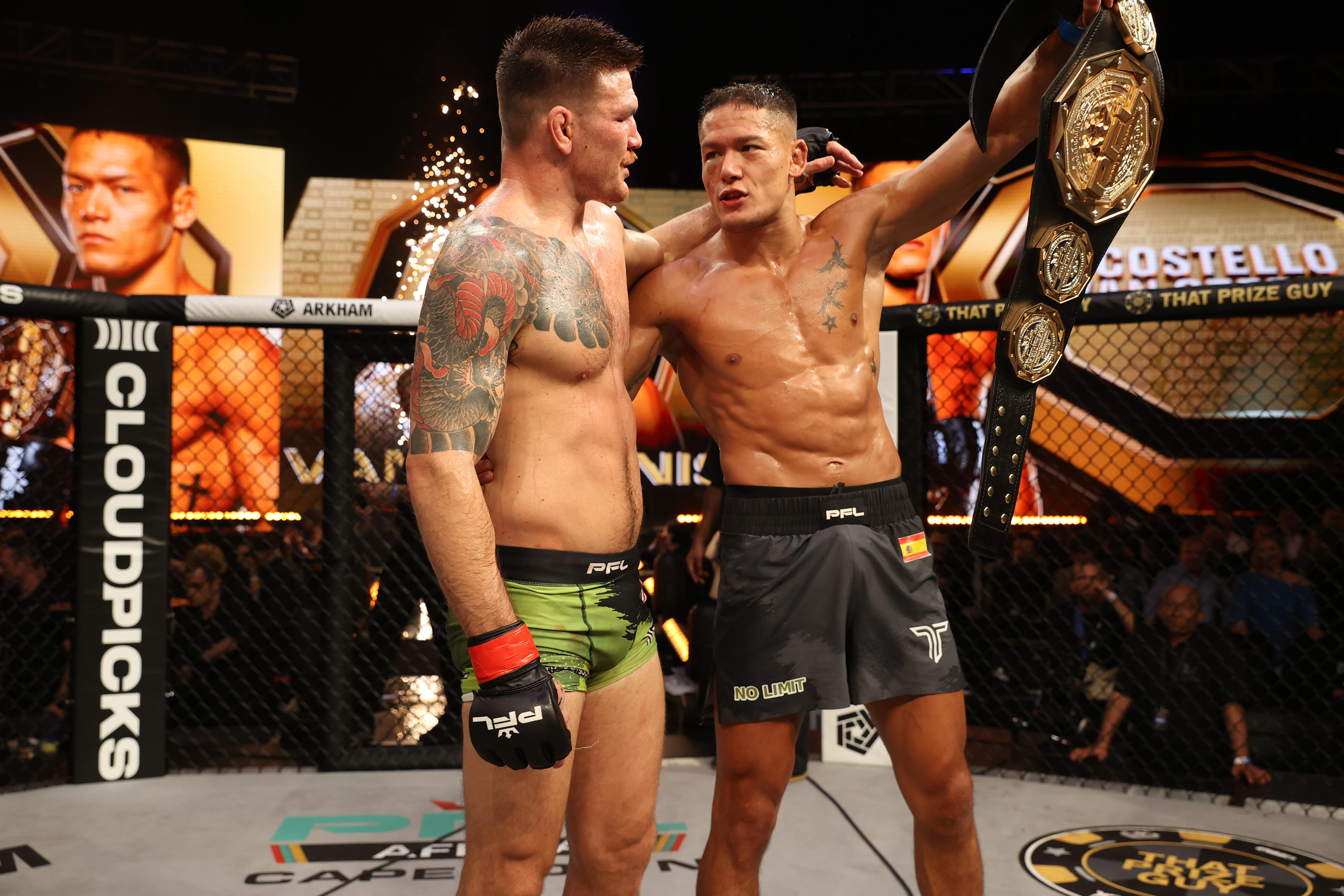 PFL books Costello van Steenis vs. Johnny Eblen 2 for Austin event ...