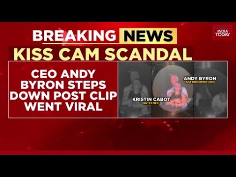 Astronomer CEO Andy Byron quits after Coldplay kiss cam scandal