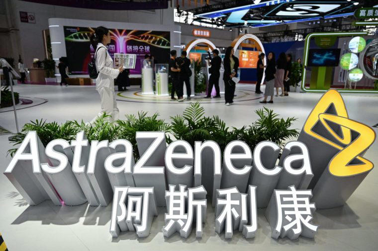 AstraZeneca is continuing to invest billions in China (Photo: Jade Gao/AFP via Getty)