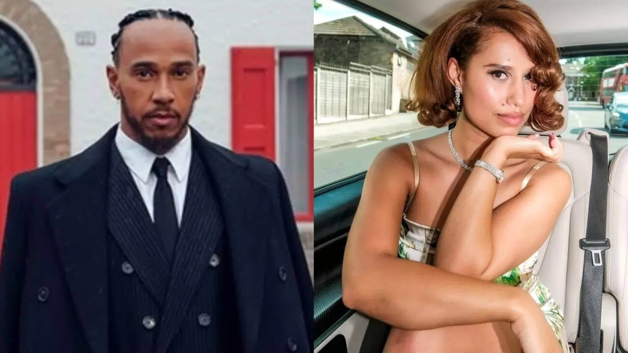 Who is Lewis Hamilton's rumored girlfriend Raye? Her presence at British  Grand Prix fuels speculation