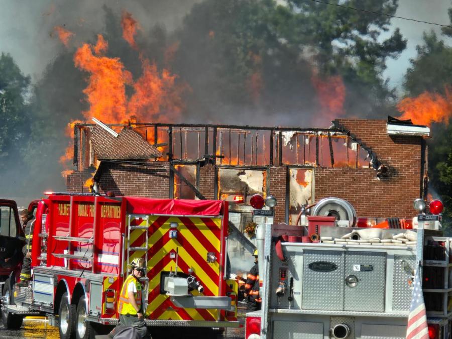 156yearold Darlington County church ‘engulfed in flames,’ feared a