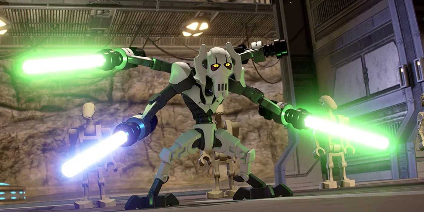 General Grievous from LEGO Star Wars: The Skywalker Saga.