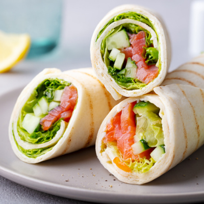 15 recettes de wraps bien roulés