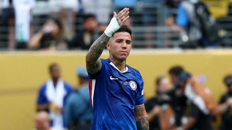Enzo Fernandez was one of Chelsea's best players in 2024/25. | Kai Pfaffenbach-Reuters via Imagn Images