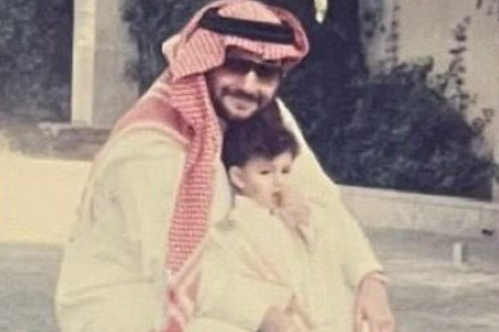 Foto Jadul Pangeran Arab 'Sleeping Prince' Bersama Keluarga