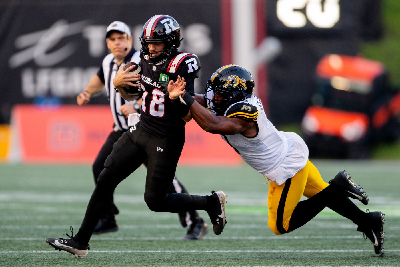 Tiger-Cats dominate Redblacks 30-15 for fourth straight victory