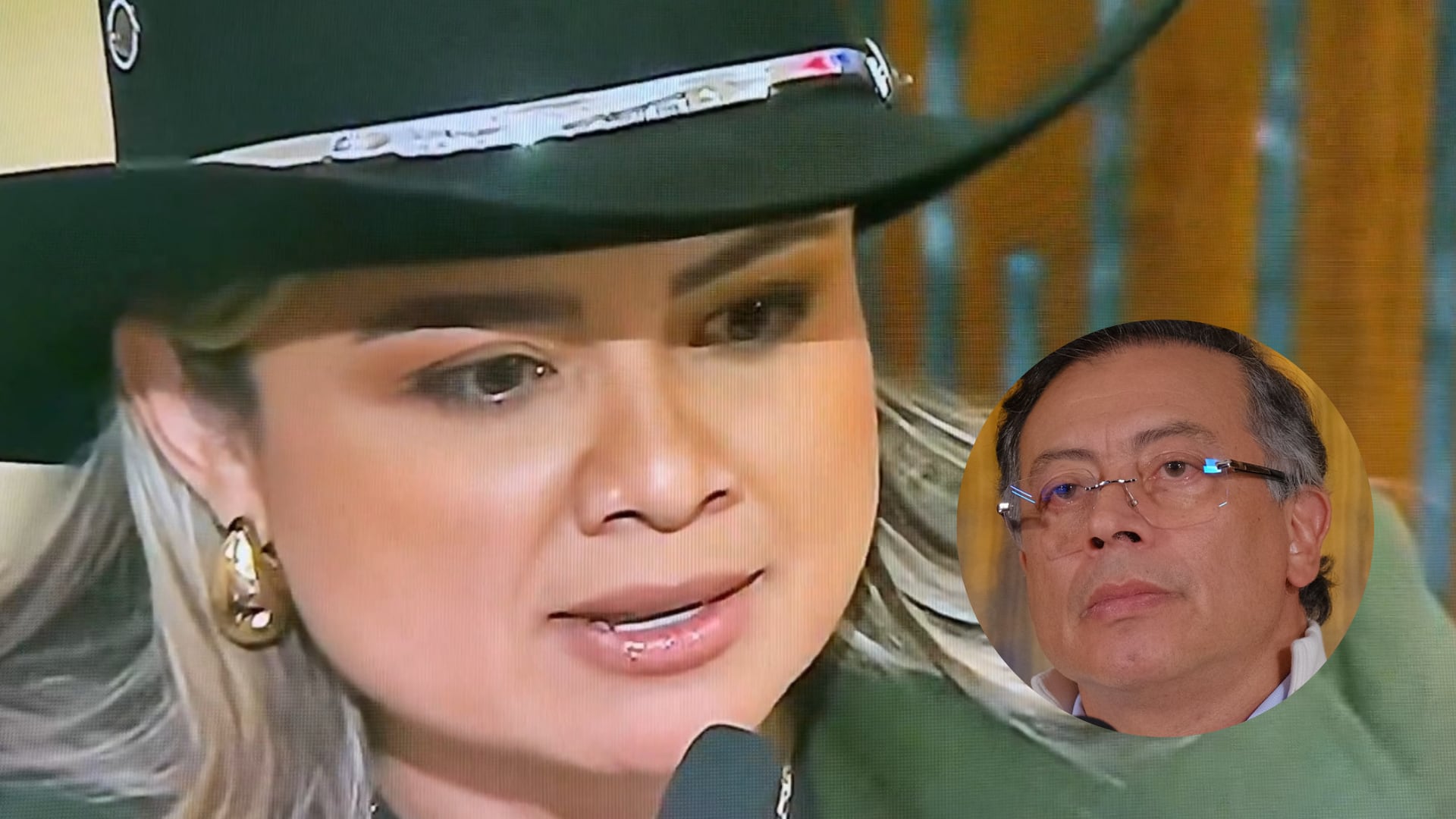 Lina María Garrido, representante a la Cámara de Cambio Radical, le cantó la tabla Gustavo Petro.