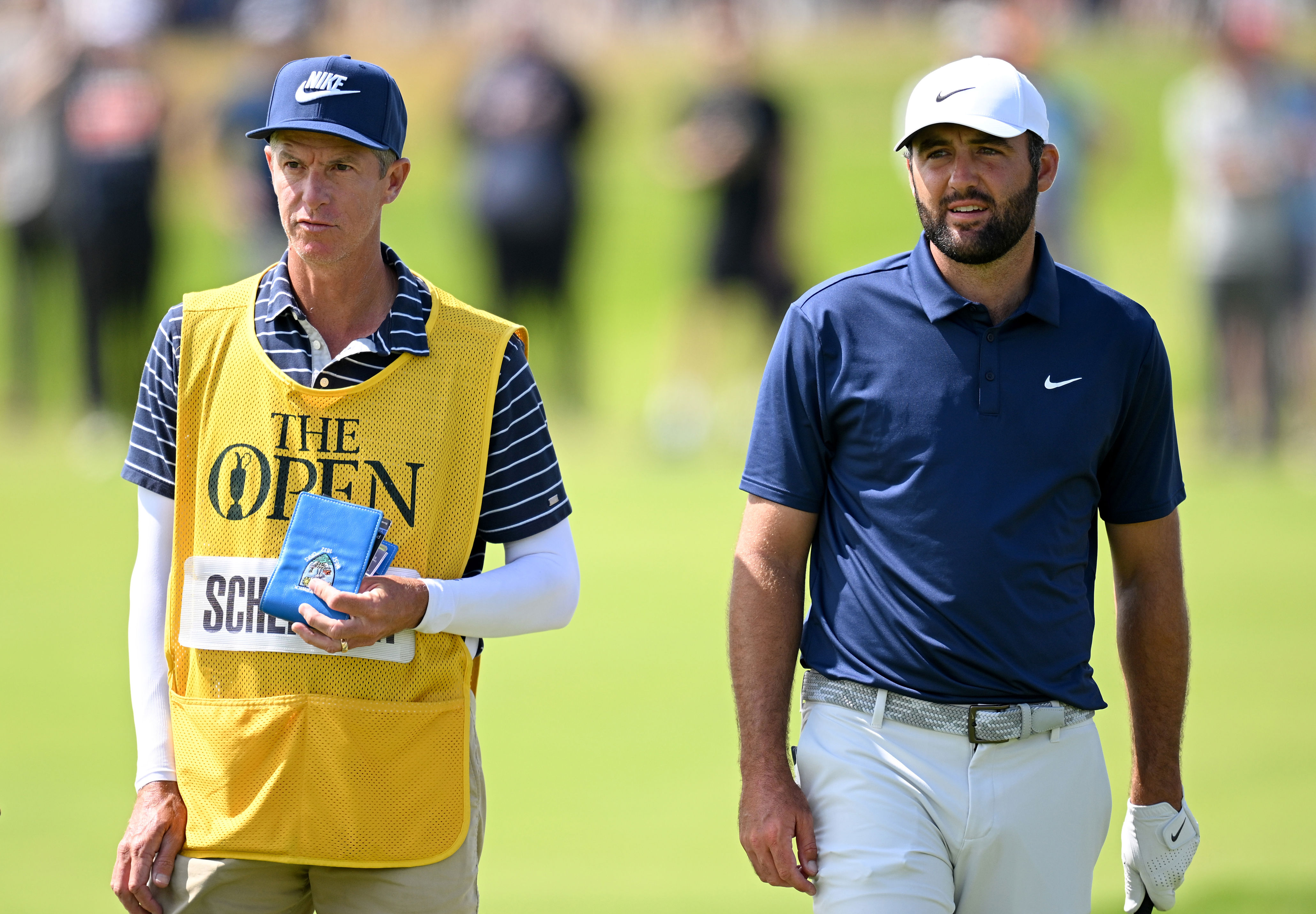 Schauffele during the final round of The 2024 Open Championship (Image credit: Getty Images)