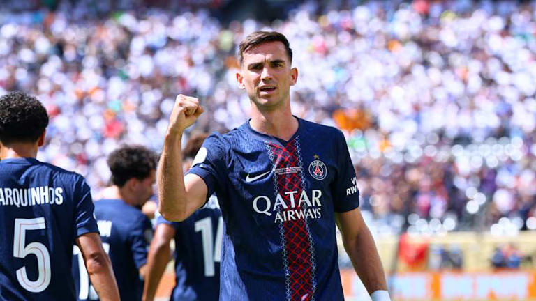 Fabián RuÃz is a key player for PSG. | IMAGO/ABACAPRESS