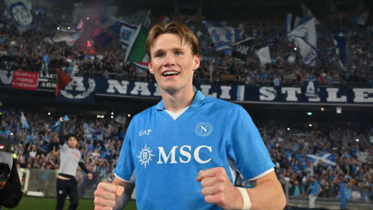 Scott McTominay has become a star at Napoli. | IMAGO/Sports Press Photo