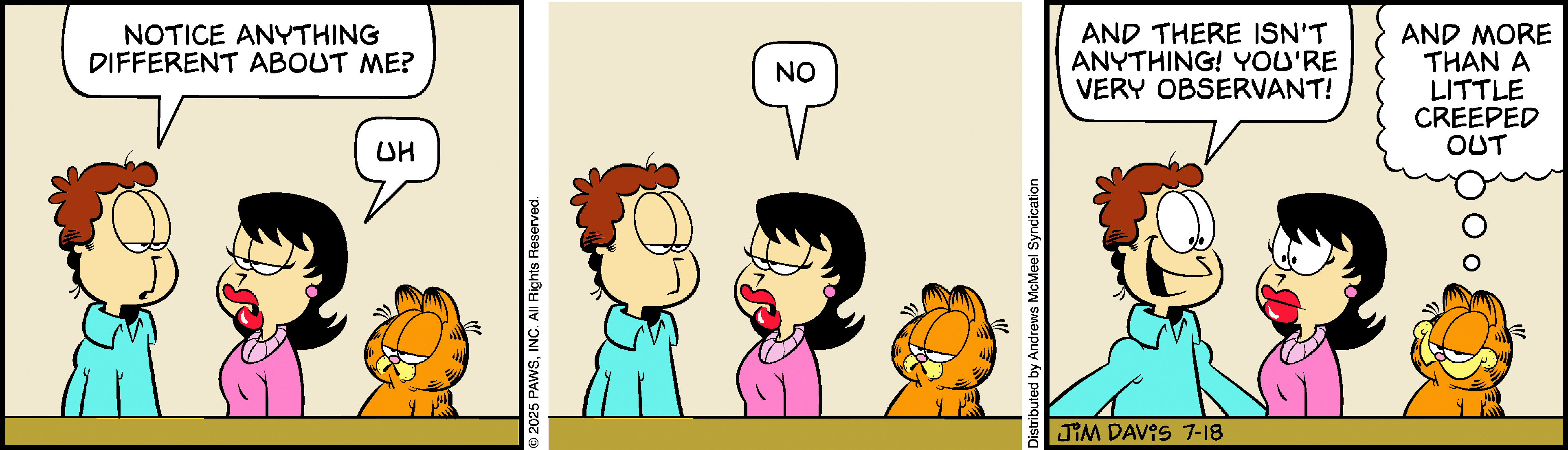 Garfield by Jim Davis