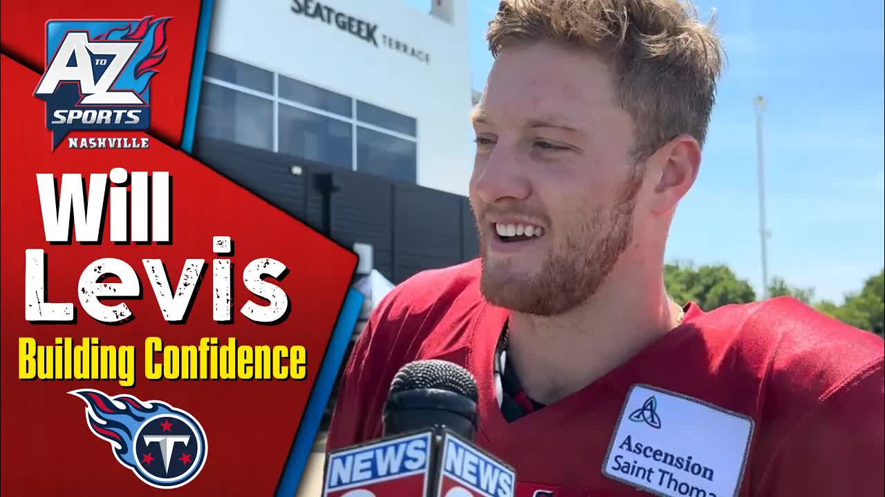 Titans rookie QB Will Levis talks about his breakthrough day at
