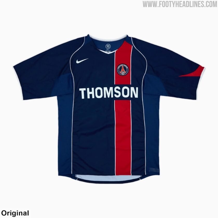 Maillot de football rétro entraînement Paris Saint-Germain