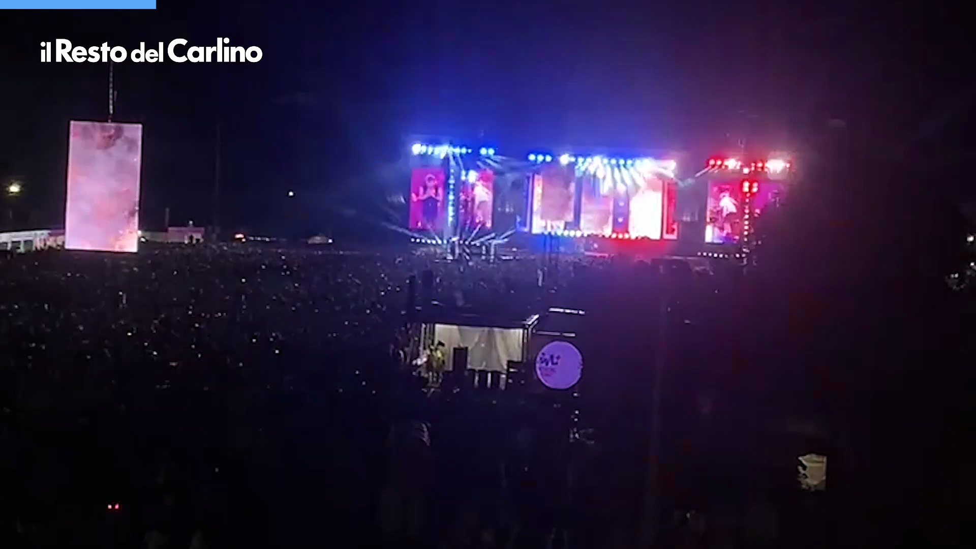 Gran finale del concerto degli AC/DC a Imola: il video