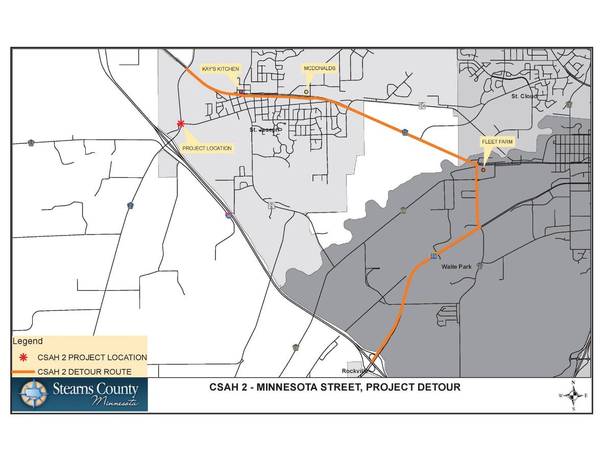 St Joseph detour roundabout construction - AA1IaNRh.img