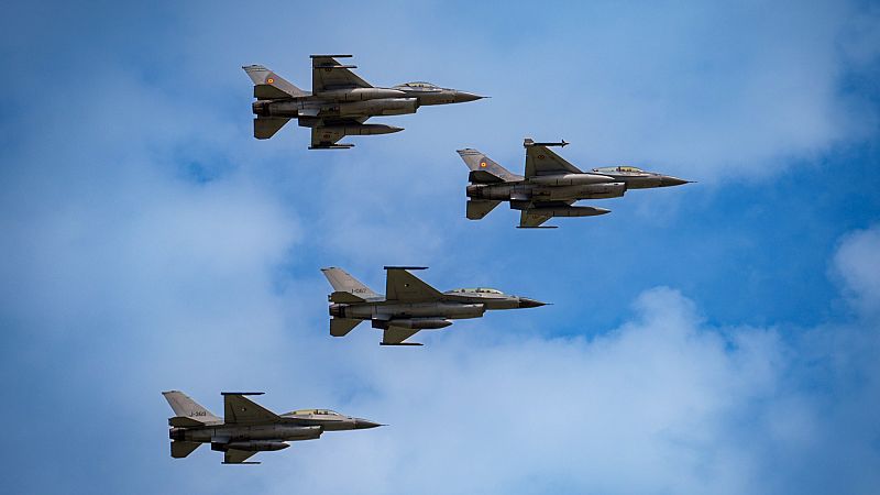 NATO Jets Shoot Down Ukrainian Drone Over Estonia