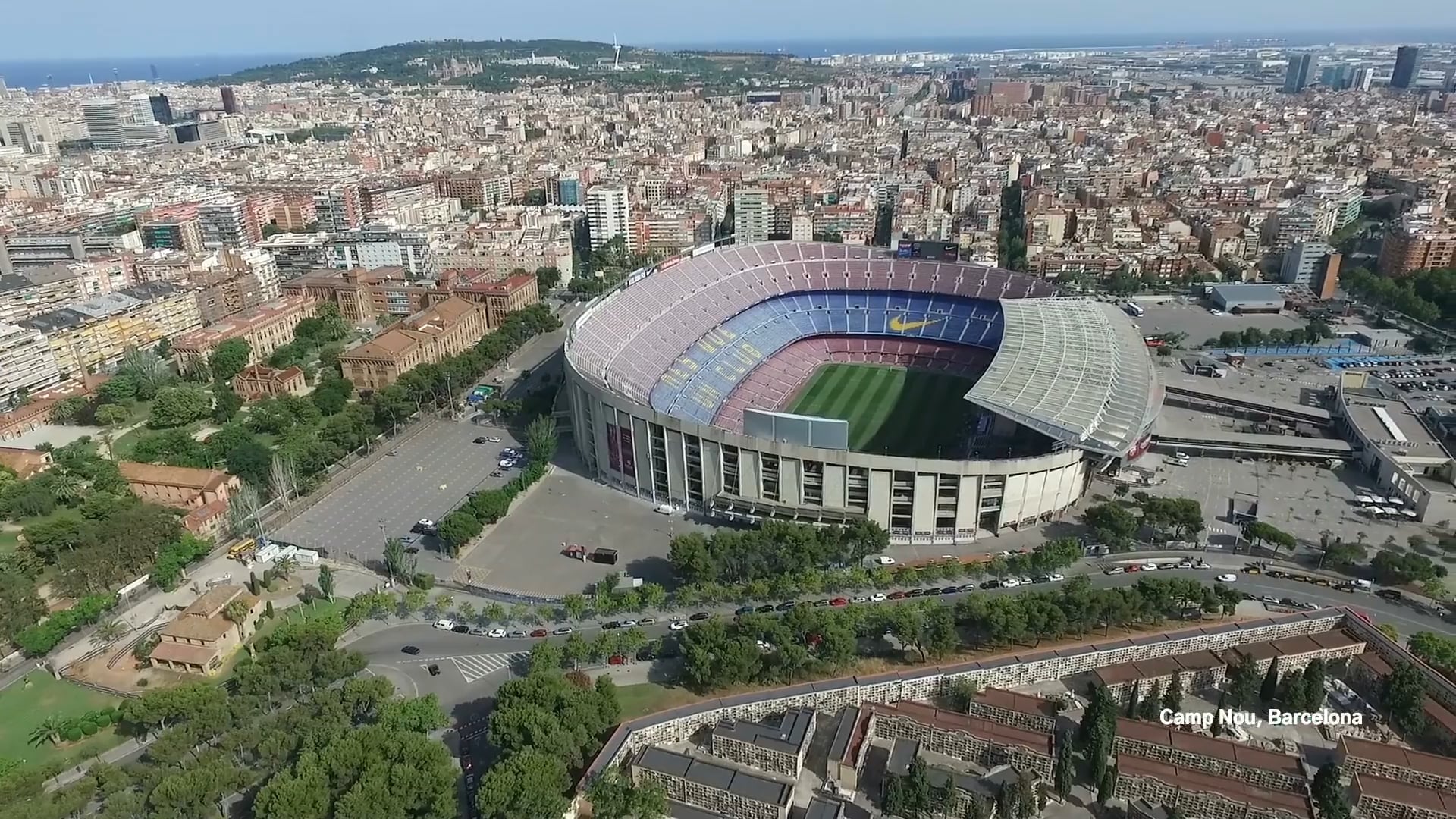 Drone's Eye View WorldFamous Stadiums Like Never Before Worldwide