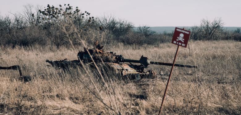 Achtung, Mine! Zwischen 25 und 40 Prozent der Fläche der Ukraine ist kontaminiert