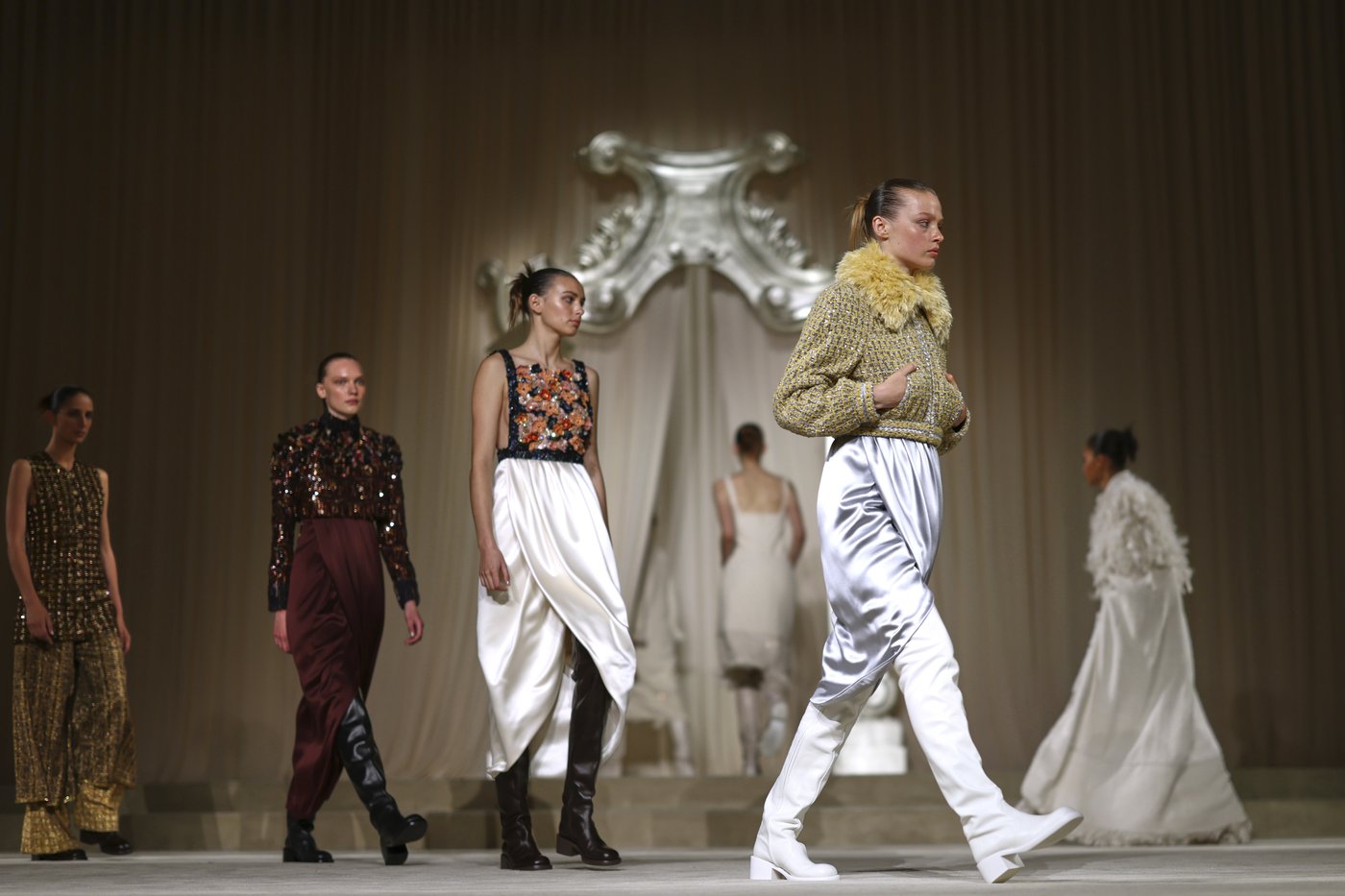 Chanel celebrates 110 years with style - and stars - by scaling up its haute couture salon in a palace