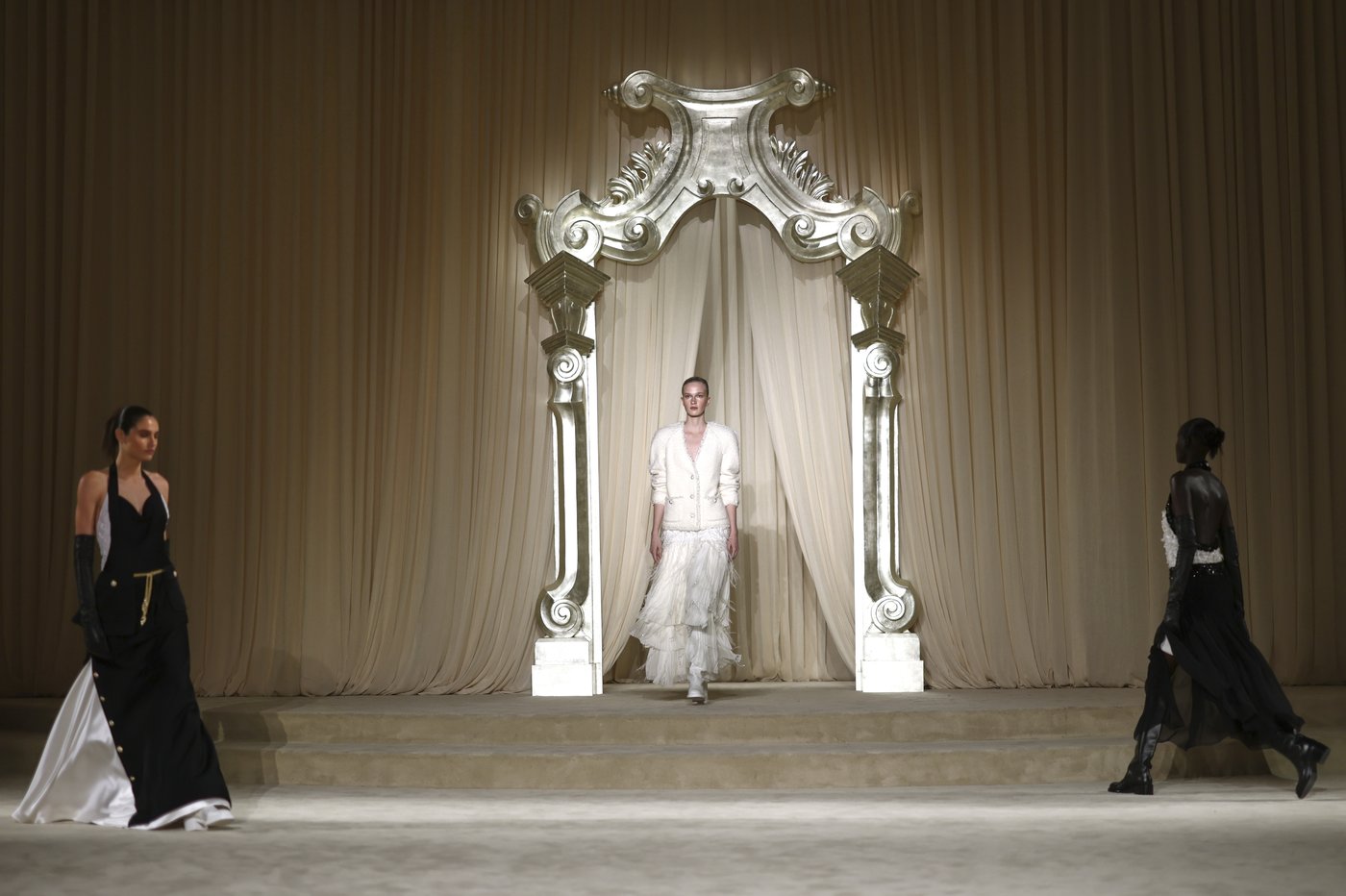Chanel celebrates 110 years with style - and stars - by scaling up its haute couture salon in a palace