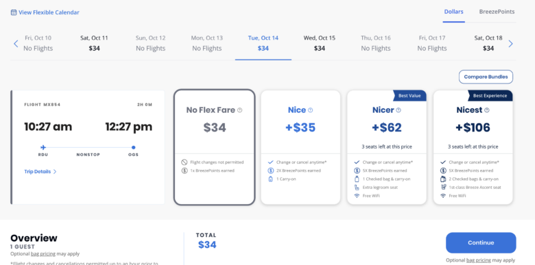 Breeze Airways Adds 2 New Routes - AA1Id9Db.img