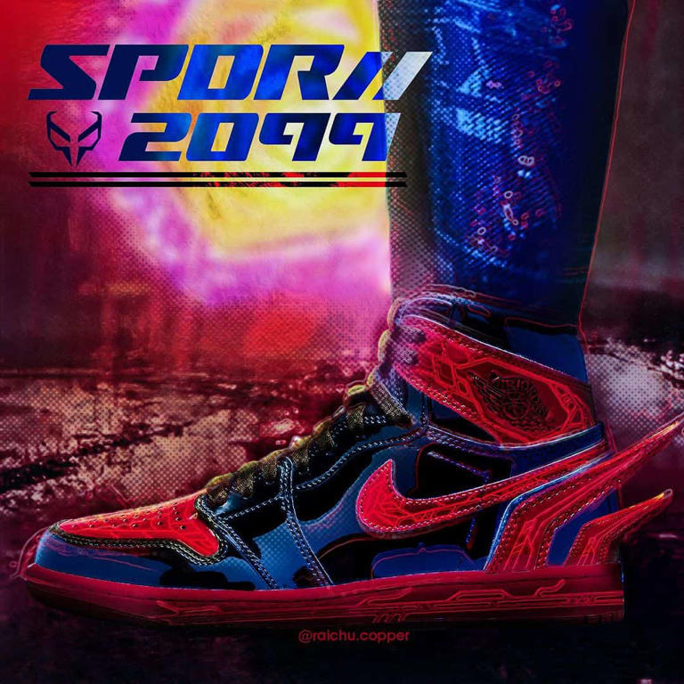 ノリ　Spider-Man x Nike Air Jordan 1 Marvel x Air Jordan 1 Retro High OG 'Spider-Man Spider-Verse