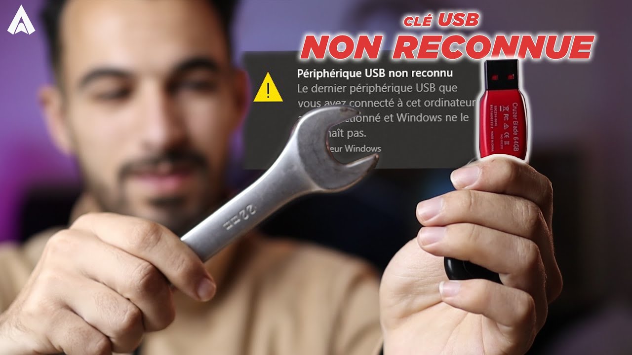 Comment réparer une clé USB non reconnue ou non détectée — free download
