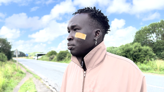 'England is my dream country,' John tells Adam Parsons