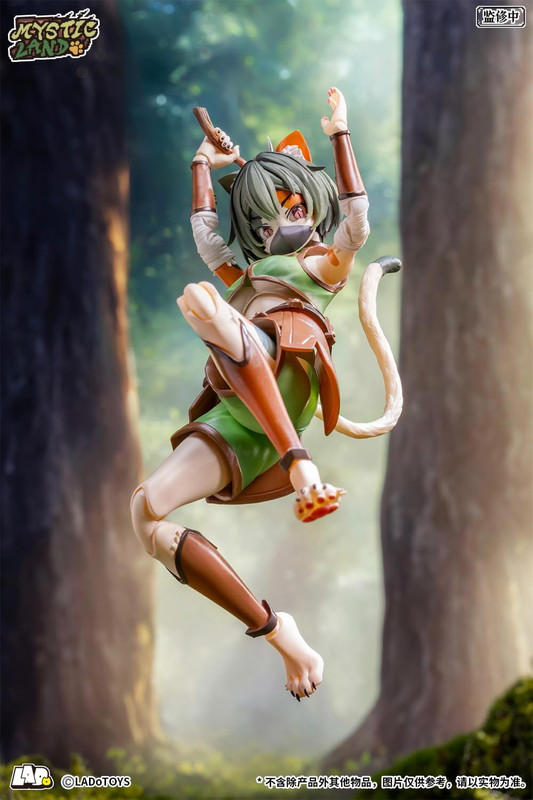 中国メーカー・LADo TOYS（ラドトイズ）からオリジナルのケモノ娘可動