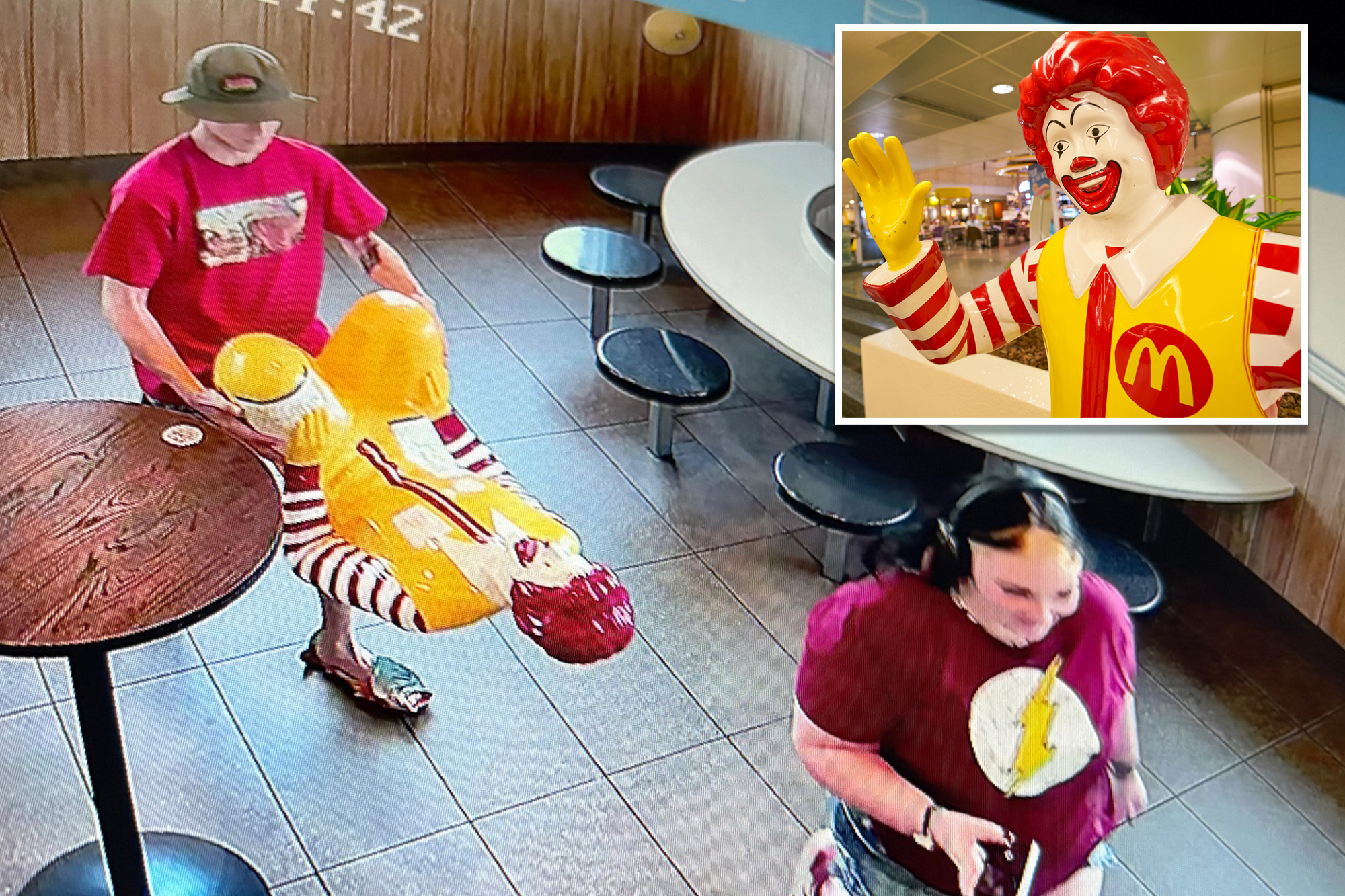 Ronald McDonald statue stolen from Pa. McDonald’s in broad daylight ...