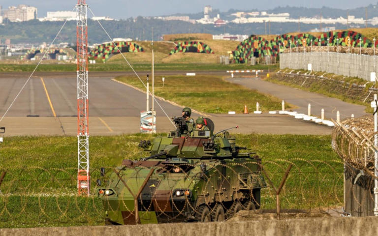 Taiwan launches war games with simulated military command attacks